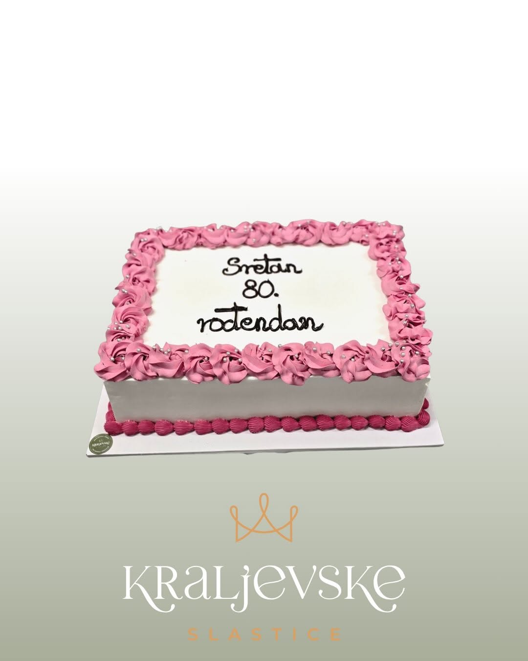 Svečana torta četvrtasta